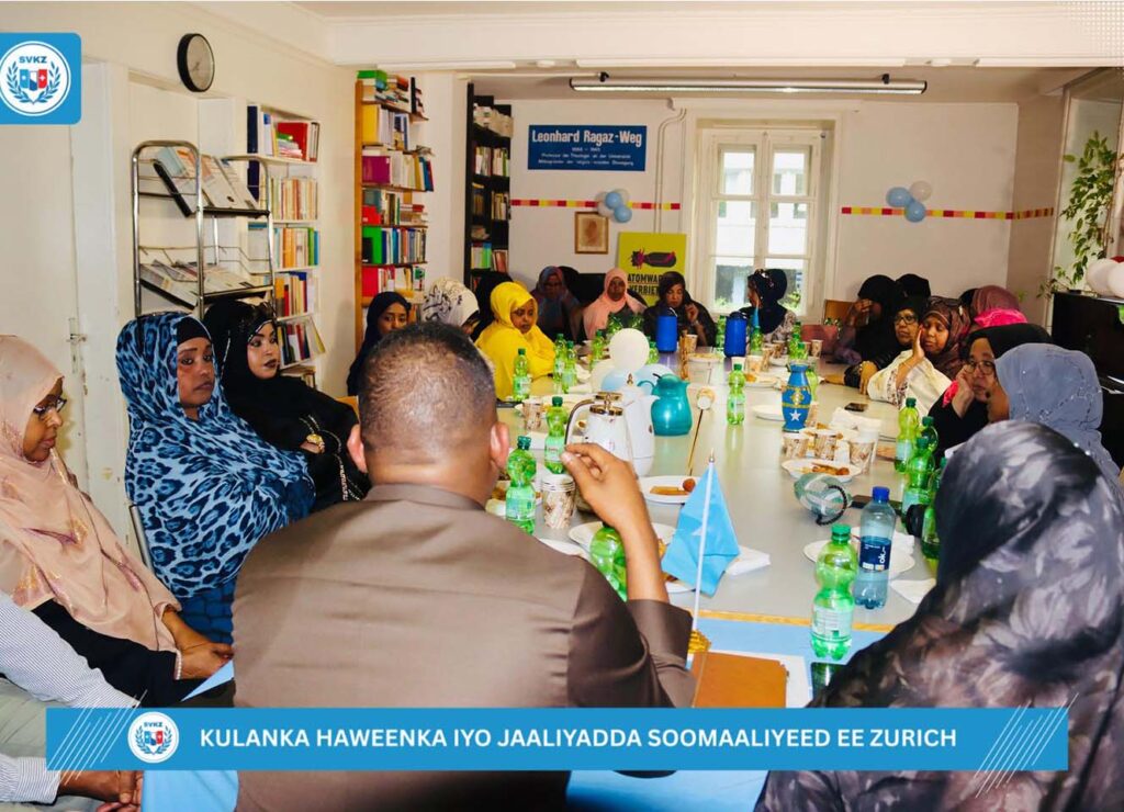 Wöchentliche Versammlung der Somalischen Gemeinschaft im Kanton Zürich