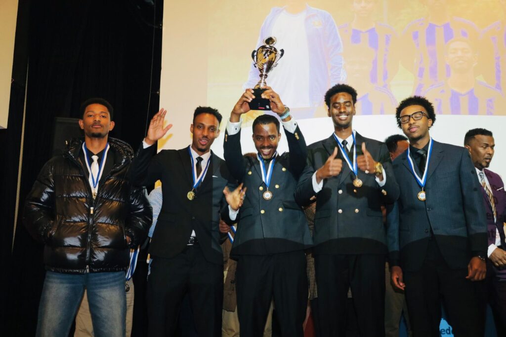 Preisverleihung des Fußballturniers der Somali-Gemeinschaft – Zürich