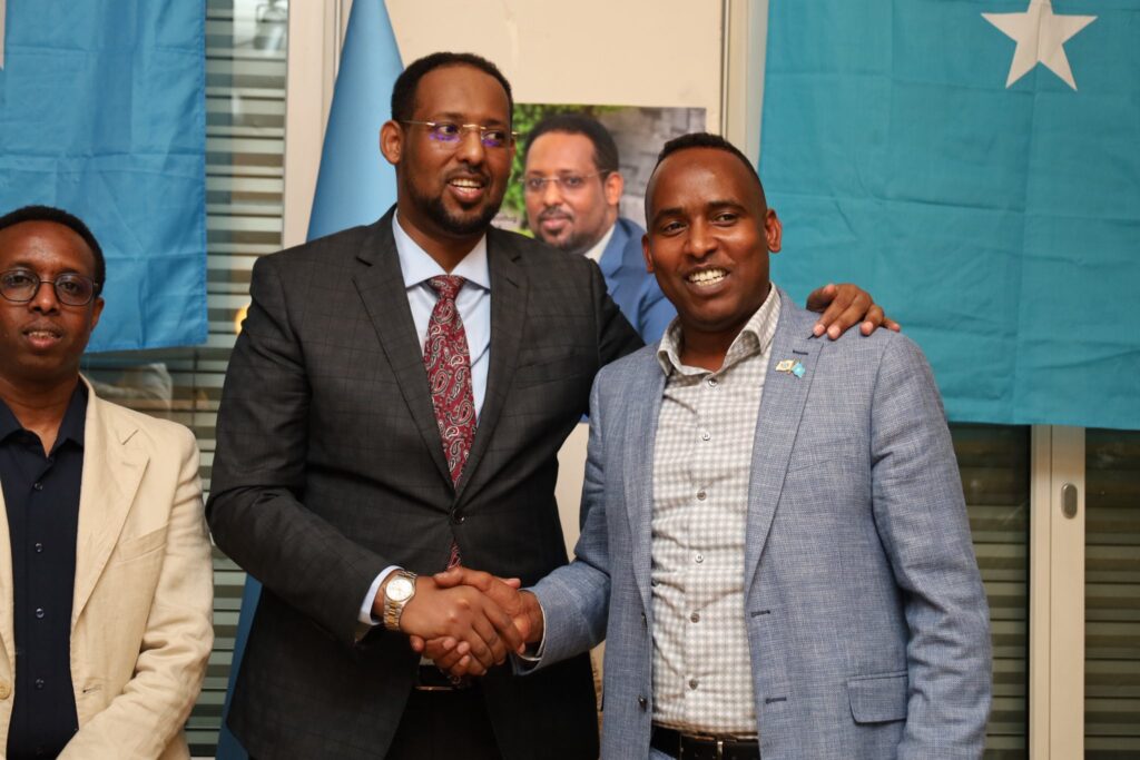 Der Vorsitzende der Somalischen Gemeinschaft des Kantons Zürich nahm an einer hochrangigen Veranstaltung zu Ehren des Vizepräsidenten von Galmudug teil